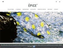Tablet Screenshot of epice.com